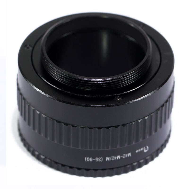 Pixco 35mm to 90mm M42 Mount Lens Adjustable Focusing Helicoid Macro Tube Adapter