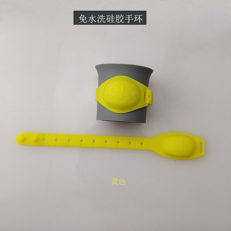12ml- hånds rengøringsarmbånd silikone engangs justerbar rem bærbar dispenser armbånd