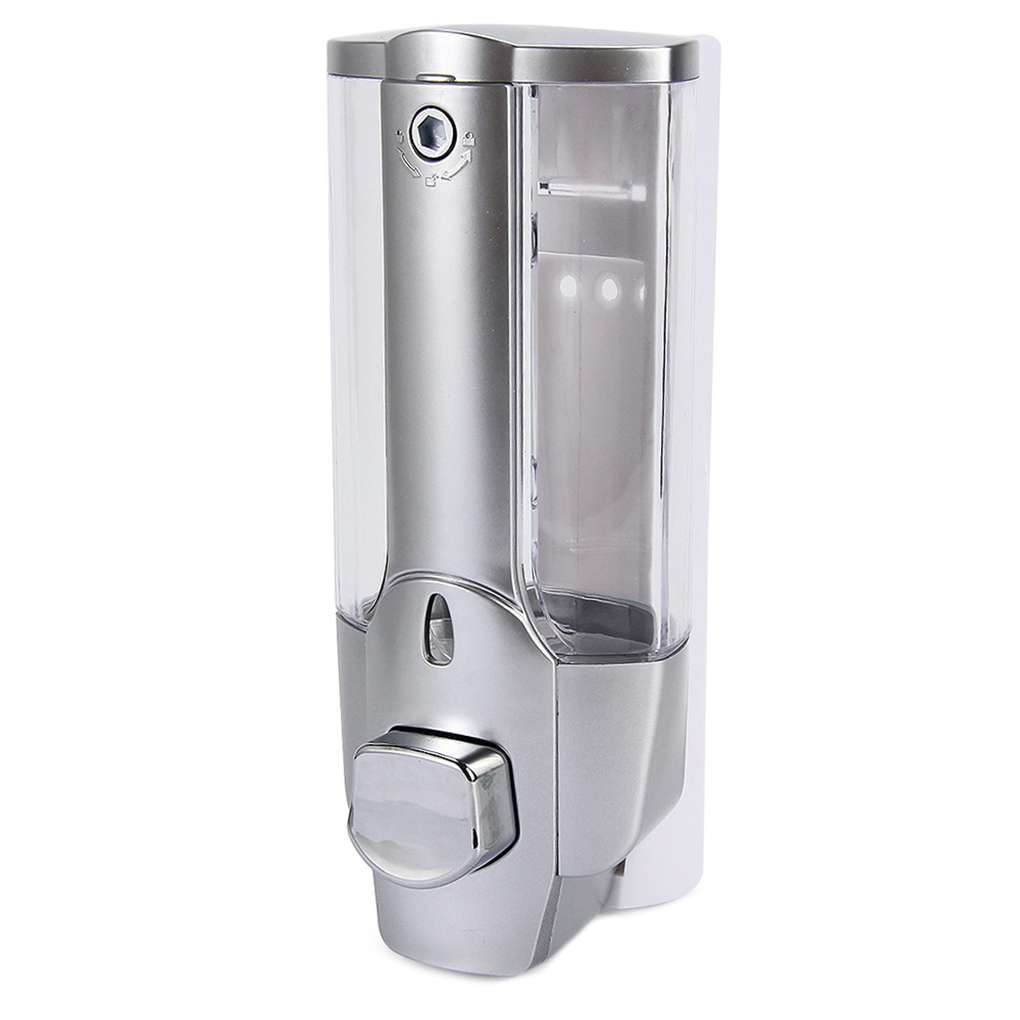 Zeepdispenser Enkele Dubbele Hoofd Muur Douche Monteren Bad Wassen Lotion Zeep Shampoo Dispenser Voor Keuken Badkamer Tool: no5