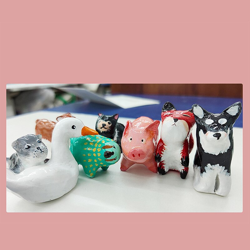 500g /1.5kg High Polymer Clay No-bake Clay Pottery DIY Craft Soft Clay Sculpture Mud Wax Modeling