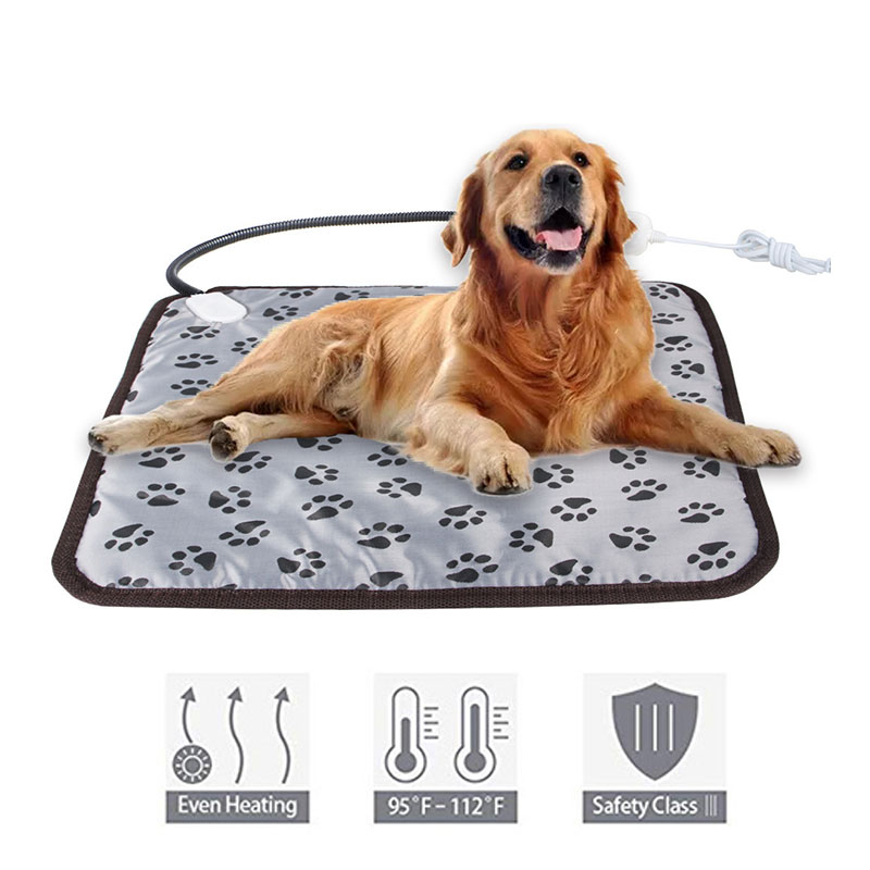 Manta eléctrica para mascotas, almohadilla térmica ajustable, impermeable, resistente a las mordeduras, ligera, segura, cálida, accesorios para perros y gatos