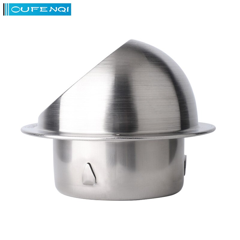 OUFENQI 304 stainless steel air outlet cover ventilation exhaust fan vent round 60mm 70mm 80mm