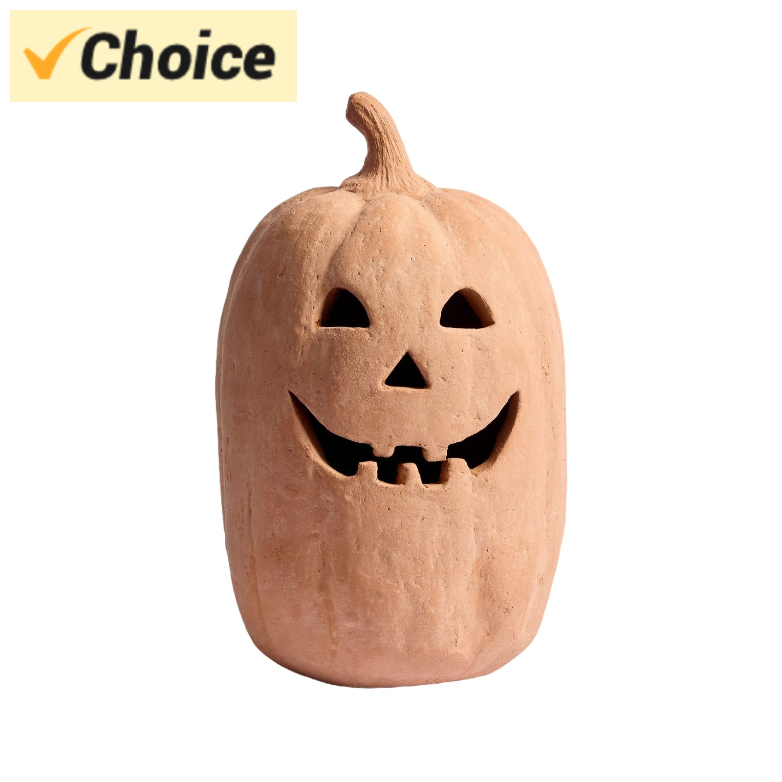 Świecące - Dekoracje Halloween - Żywiczna Dyniowa Latarnia Zewnętrzna Wewnętrzna - Urocza Halloweenowa Dekoracja Jesiennej Farmy na ho: żółty