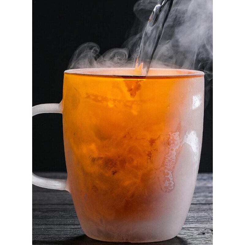 Double-wall Insulated Glass Coffee Cup Tea Mugs with Handle High Borosilicate Juice Glass