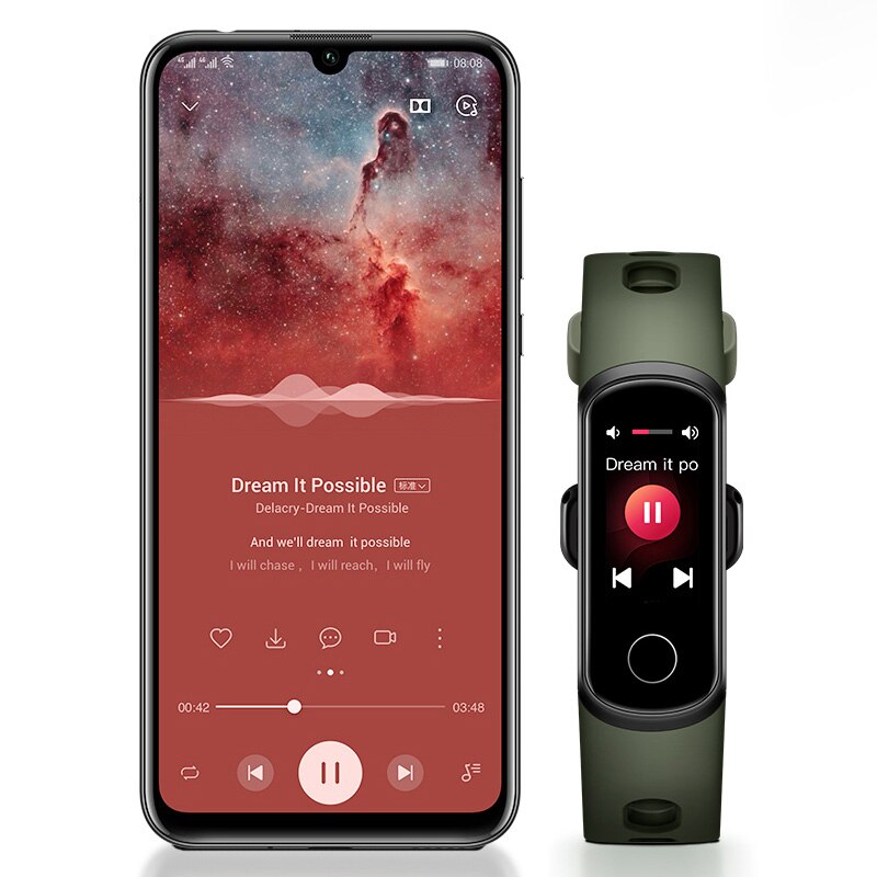 Originele huawei honor band 5i slimme polsband amoled huawei honor slimme armband slaap zwemmen sport tracker spo 2 bloedzuurstof