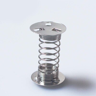 Stainless steel spring base bottom with adhesive light clay model accessories tip head and flat head two styles: Flat head