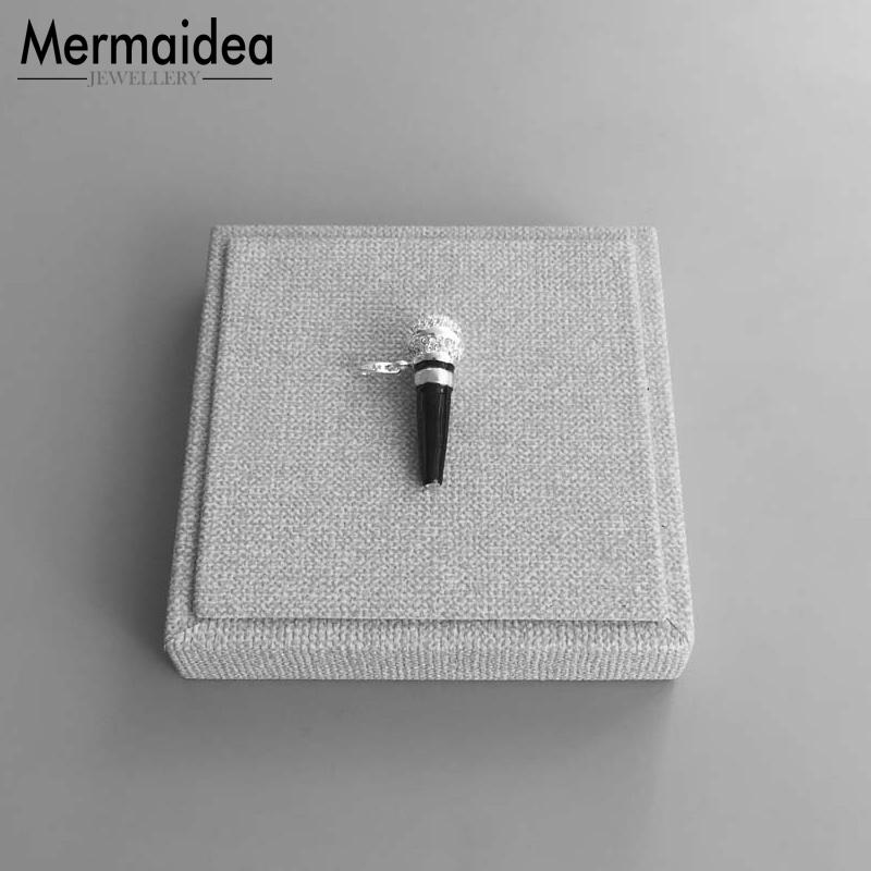 Mikrofon Anhänger Schmuck 925 Sterling Silber modisch Musik Für Frauen Mädchen passen Halskette Neue