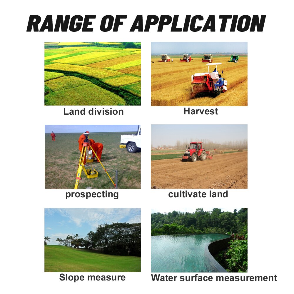 Mileseey GPS/Plough Land Meter MC8042 Handheld GPS Area meter Tester Land Measuring Instrument Plough Navigation Land Area Meter