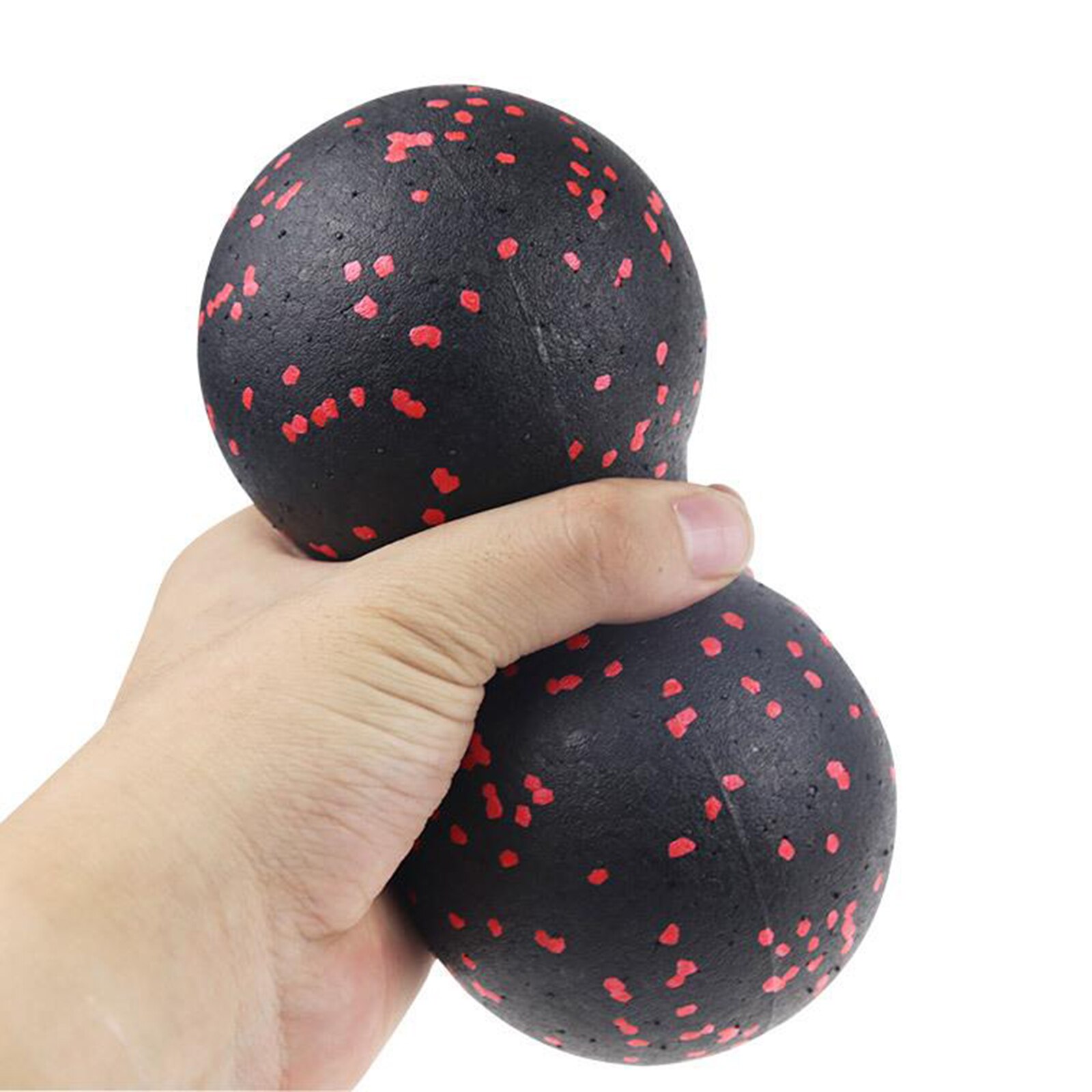 Double Lacrosse Ball, Peanut Shape Self Massage Roller for Back Foot Neck Spine Shoulder Physical Trigger Point Therapy