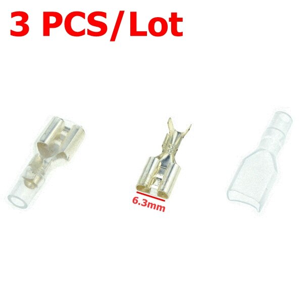 Rocker Switches 2 Pin 3 Pin ON/OFF ON/OFF/ON SPST SPDT Black Red Green Dot Light Boat Switch 2 Position 28X10mm Mount 15A 250V: 3PCS Crimp Terminal