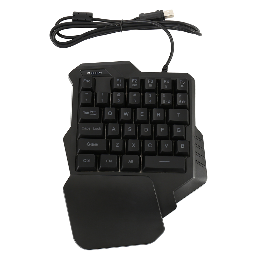 Game Keyboard Mouse Combos XT60 Color Wired Backlight One-Handed keyboard and mouse gaming keyboard for PC Gamer