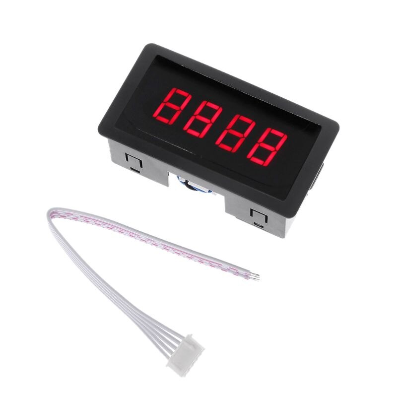 Digitaalinen laskuri dc led 4 numeroa 0-9999 up/ alas plus/miinus paneelilaskuri kaapelilla qiang