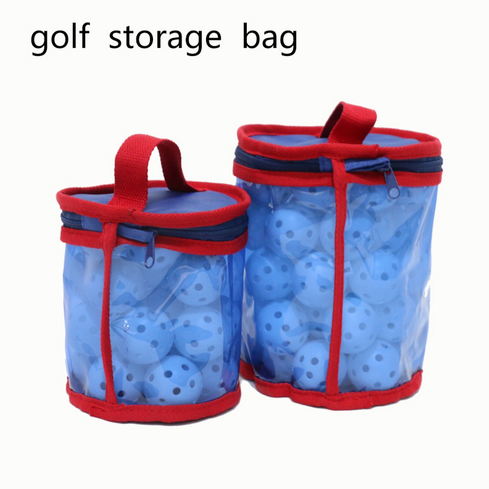 Golf Storage Bag Organizer Golf Training Bag Pack Pouch 25-50 Balls Buckets Golf Balls Training Accessory