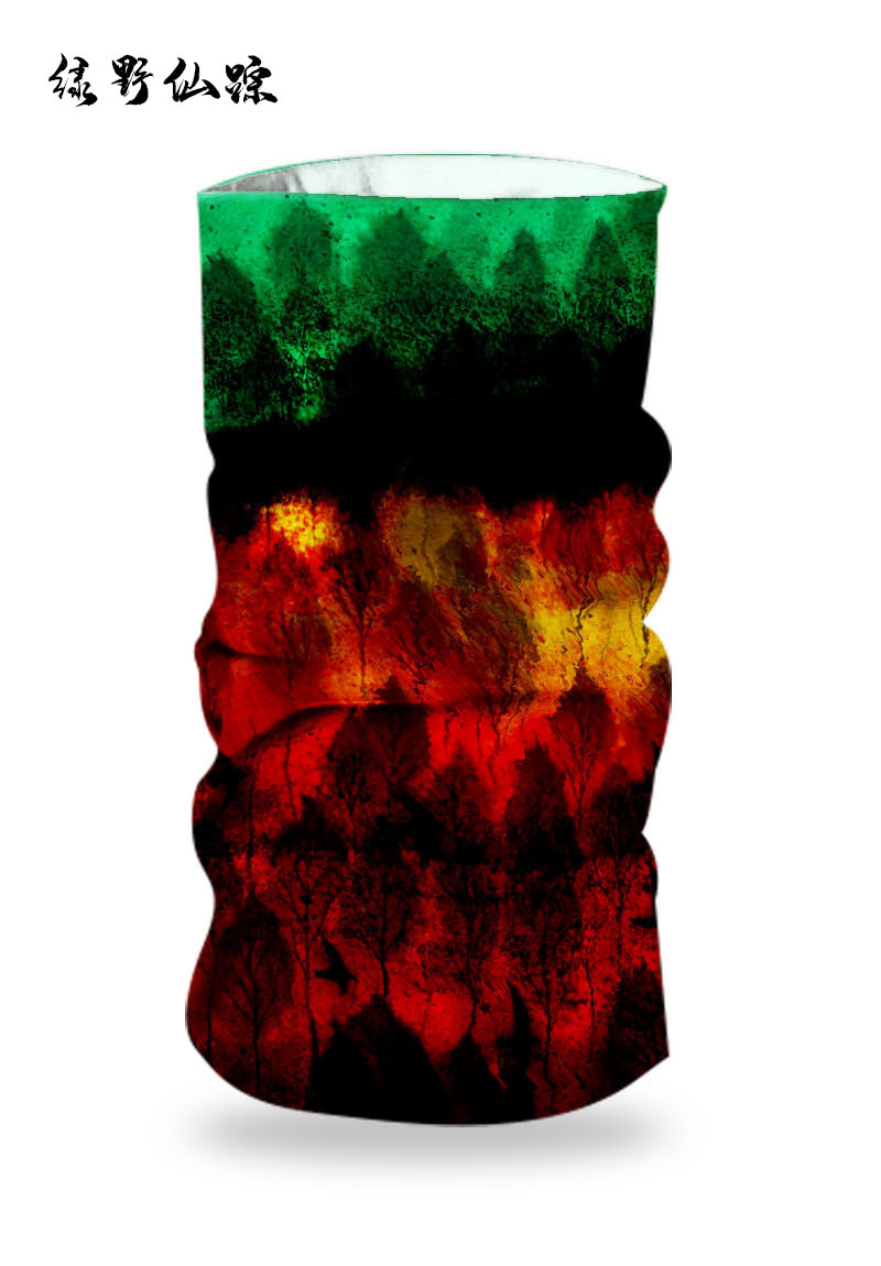 Cycling Face Mask Riding Scarf Sunscreen UPF50+ Ice Silk Seamless Neck Gaiter Men Bandana Headwear Headband Snood Mask Balaclava: Khaki