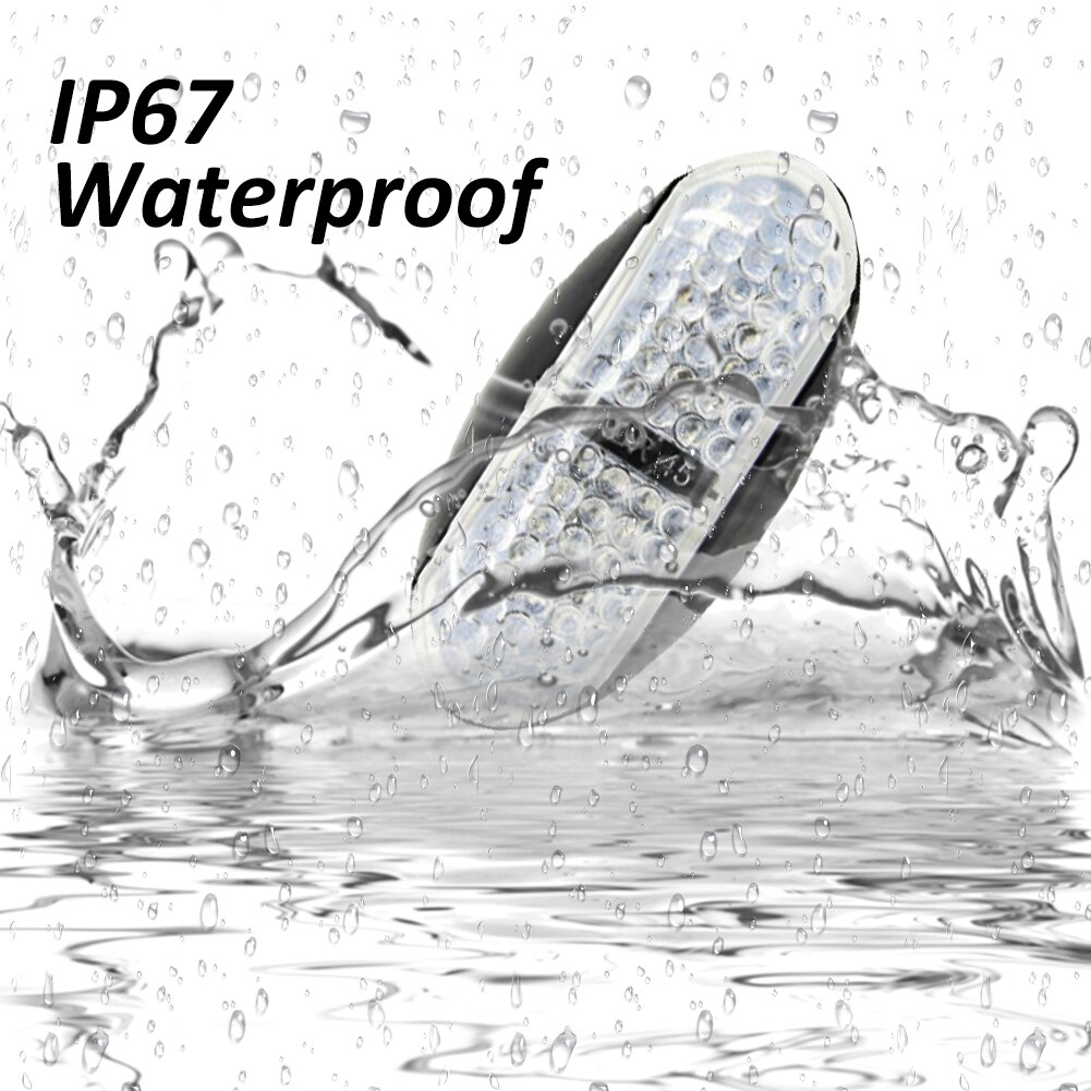 Turn Signal Truck Accessories 2X4 LED Amber Side Marker Indicators Trailer Lights Truck Turn Signal Waterproof Truck Side Marker