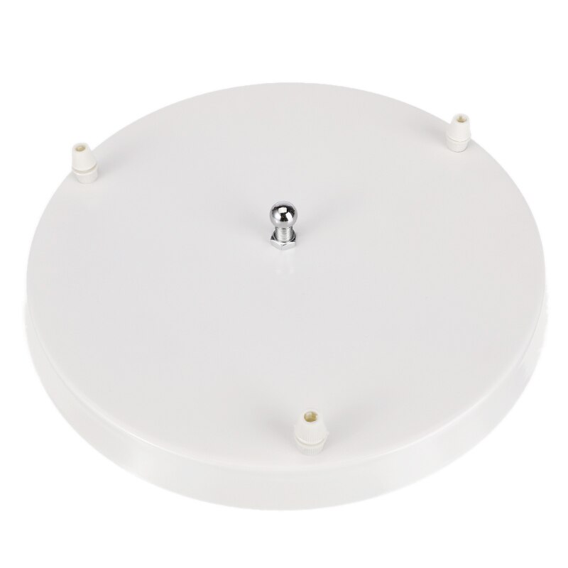 3 Holes DIY Ceiling Lamp Base Plate Chandeliers Light Fittings Round / Rectangular Lighting Accessories Pendant Lamp Base: Round 28cm 3 Holes