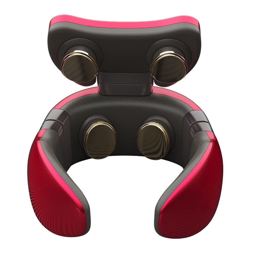 Usb Opladen 4D Magnetische Therapie Elektrische Nek Massager Cervicale Stimulator Pijnbestrijding Tool Gezondheidszorg Massage Machine