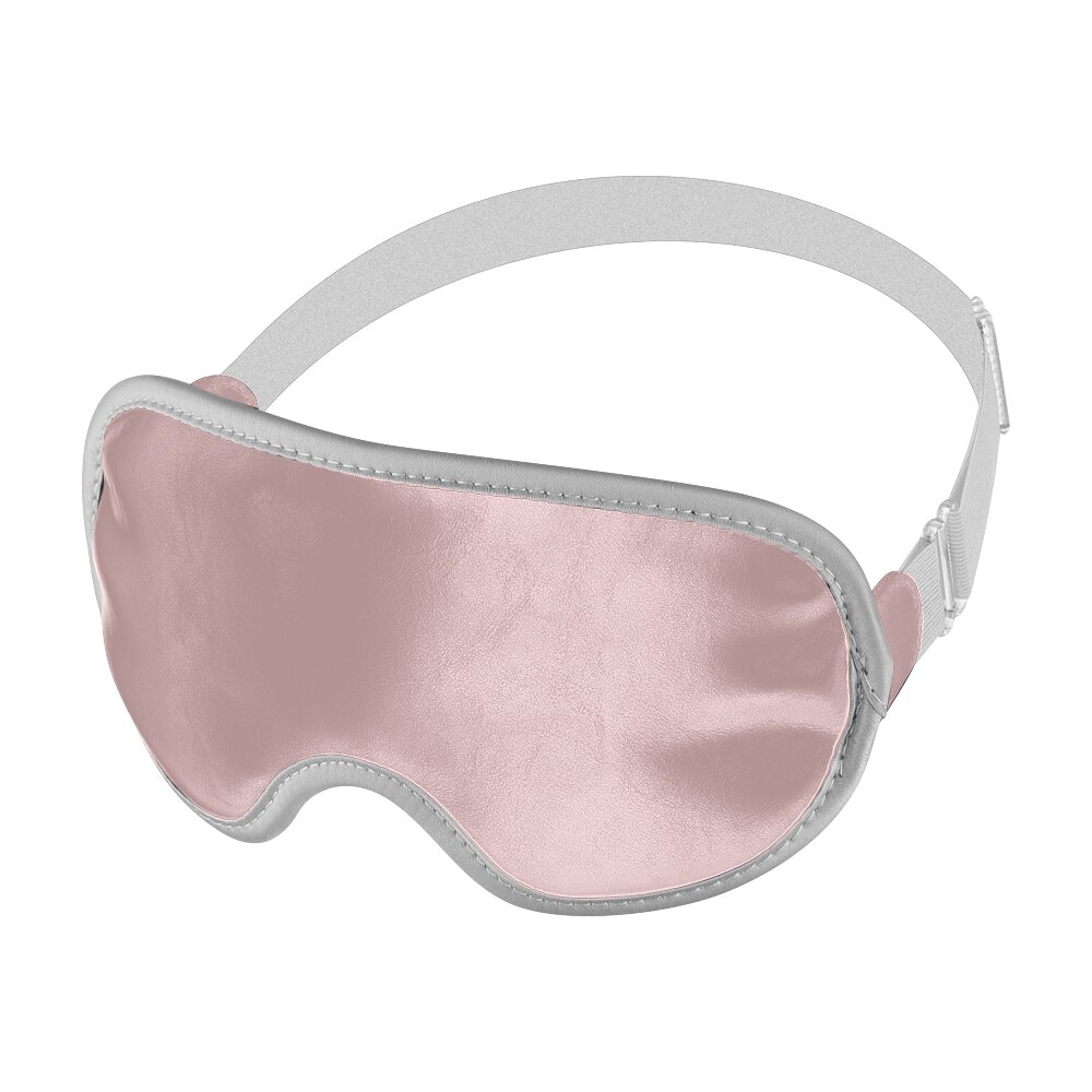 Smart Vibration Eye Massager Eye Care Instrumen Heating Relieves Fatigue And Dark Circles Warm Compress Eye Mask: Pink