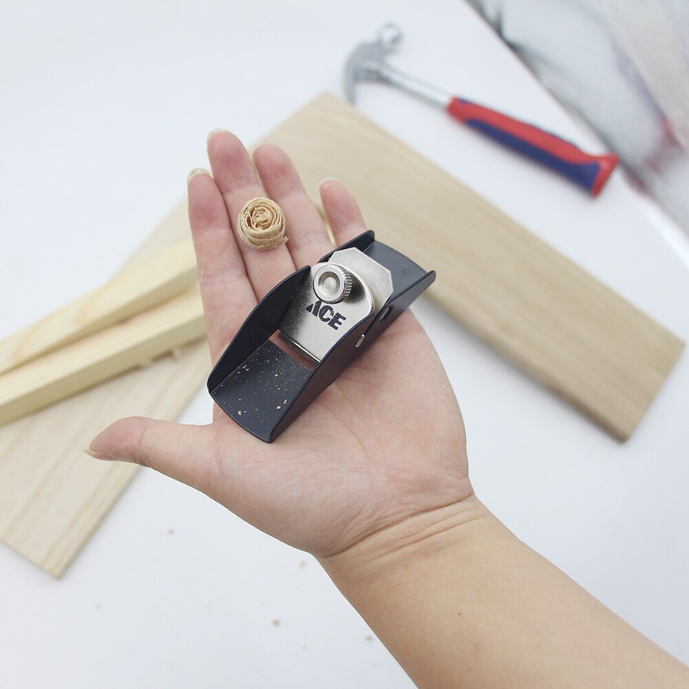 Wood Working Mini Hand Planer Woodworking Tools DIY Planer Pocket Flat Plane Bottom Edge Trimming Tools Carpentry Woodcraft Tool