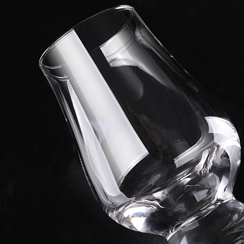 2Pcs/Lot 180ML Whiskey Glass Scotch Glasses Bourbon Rocks Glass Shaped Crystal Clear Glassware for Wine Bar Club Party