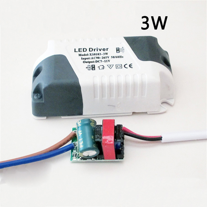 Led drivrutin  ac 110v 220v till  dc 12v 24v belysning transformator led panel lampa strömförsörjningsenhet adapter 3w 4-7w 8-12w 13-18w 18-24w