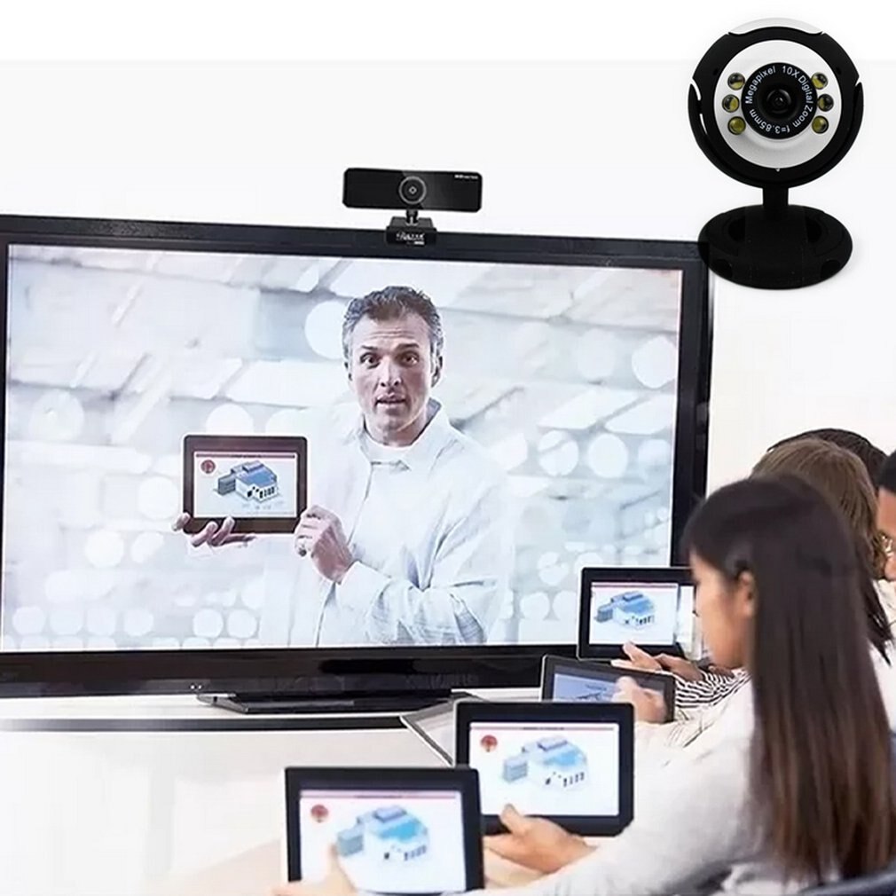 Praktisk kamera hd webkameraer usb kamera videooptagelse webkamera bærbare drevfri webkameraer til pc