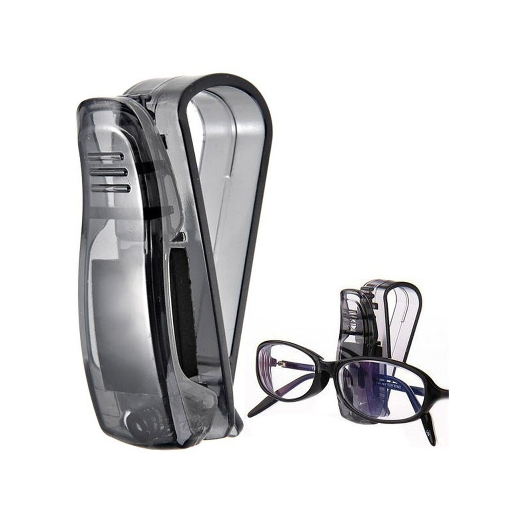 Gafas de sol de para coche, lentes de sol con Clip para tarjeta de recibo, soporte de almacenamiento para , se ajusta de forma segura