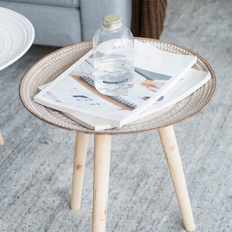 Massief houten tafel -Tio -lage tafel - Bijzettafel - Industrieel Massief houten tafel -Tio -lage tafel - Bijzettafel - Industrieel