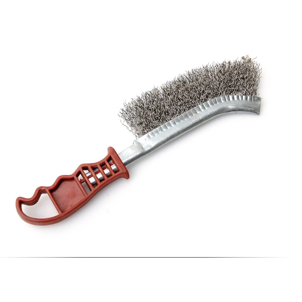 3 Stainless Steel Heavy Duty Spid Wire Hand Brush Bristles Rust Paint Removal
