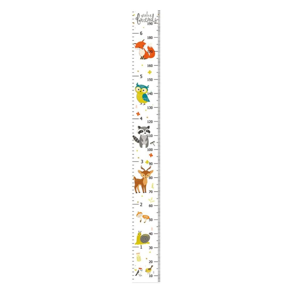 1PCS Kids Growth Wall Chart Height Chart for Child Height Measurement Wall Hanging Rulers Room Decoration for Toddlers