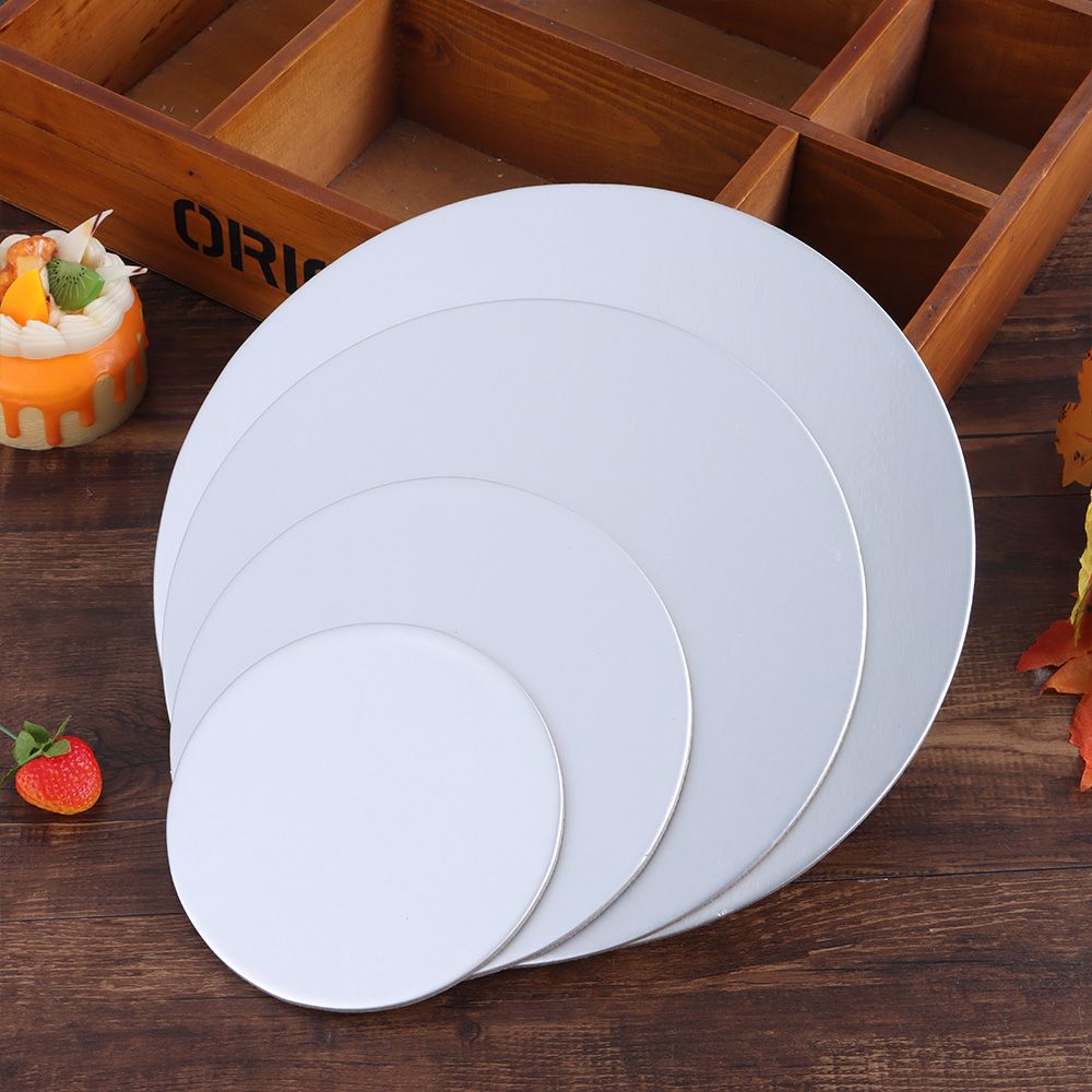 Size Jelly Dome Mousse Cake Cake Tools Round Cake Boards Set Cakeboard Base Diameter 12/16/22/26cm Disposable Paper
