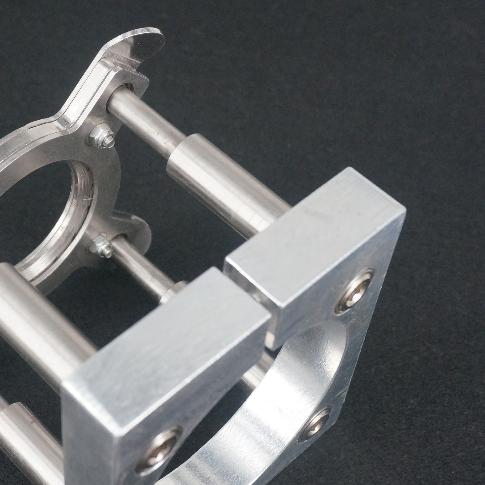 Diam 80mm Automatic Fixture Clamp Plate Device for 1.5KW/2.2KW CNC Spindle Motor