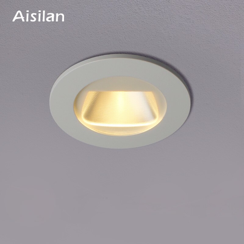 Aisilan LED 7W Gepolariseerde Licht Muur Wassen Ingebed Plafond Downlight Museum winkel Hotel Commerciële binnenverlichting