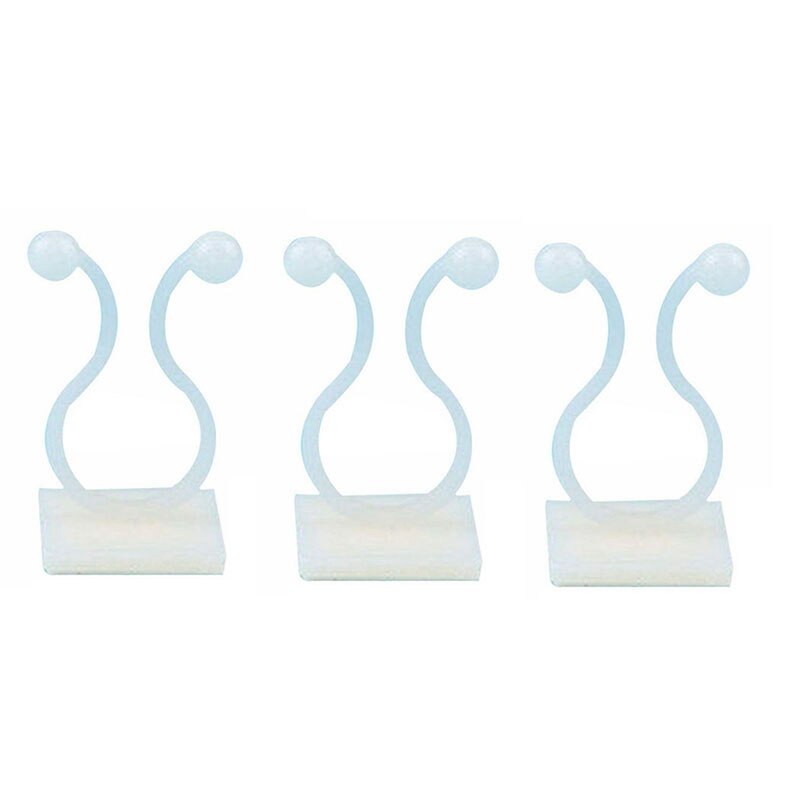 50 Stuks Van Onzichtbare Muur Rotan Clip Clip Onzichtbare Muur Rotan Klimmen Stok Haak Rotan Bevestiging Clip Beugel