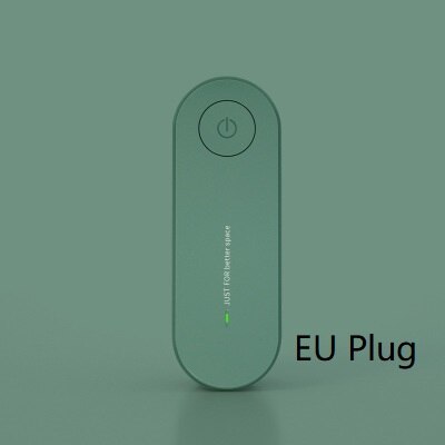 For Xiaomi Home Office Negative ion air purifier Anion Ozone Generator air Filter Purification Bathroom Toilet Deodorizer: Green