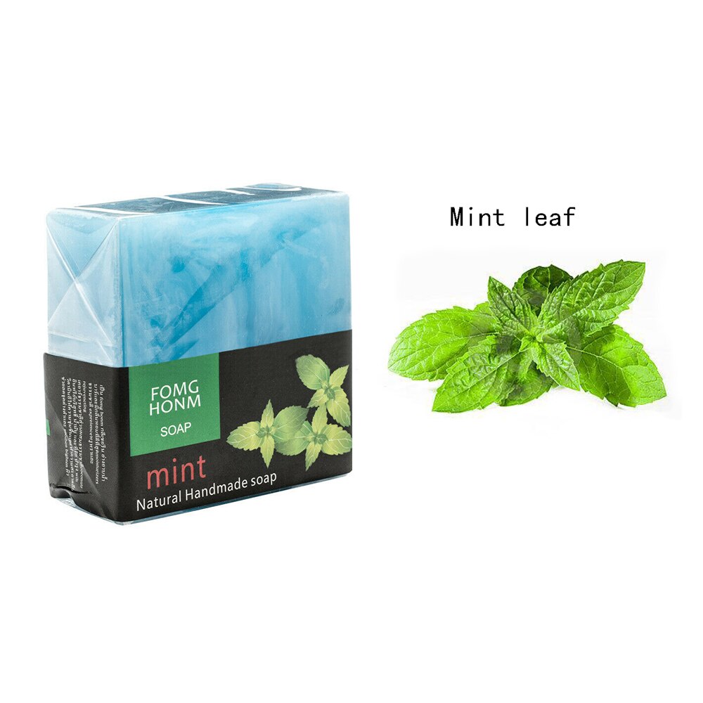 Thai Natural Fruit Soap Handmade Soap Charcoal Moisturizing Hydrating Exfoliating Hand Soap Cleansing bar Bath Soap TSLM1