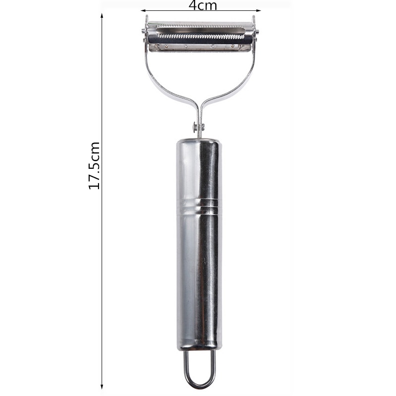 Anpro Rvs Dunschiller Rasp Multifunctionele Fruit Dunschiller Groente Fruit Schil Shredder Slicer Rasp Keuken Accessoires