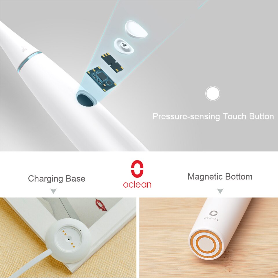 Oclean One brosse à dents électrique sonique avec contrôle APP brosses à dents intelligentes adulte Rechargeable nettoyage des dents santé dentaire