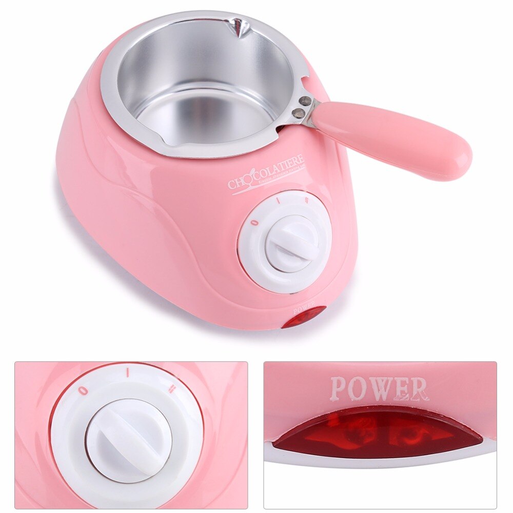 Chocolate Candy Melting Pot Electric Chocolate Fountain Fondue Singer Chocolate Melt Pot Melter Machine Chocolate DIY Tool