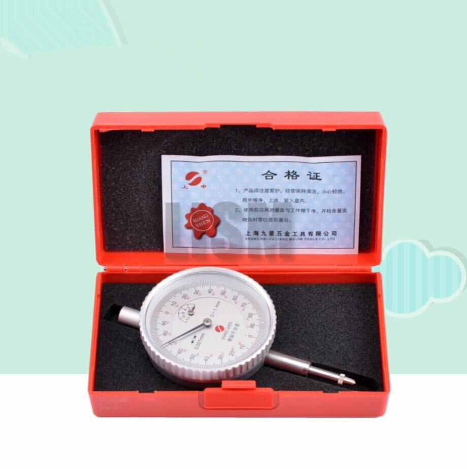0-1mm/0-3mm/0-5mm 0.001mm micron dial indicator 1mm/3mm/5mm shockproof indicator dial indicator gauge