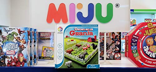 Smart Games-Order Op Boerderij, Educatief Spel, Kinderen Speelgoed, Multicolor (Lúdilo SG091ES)