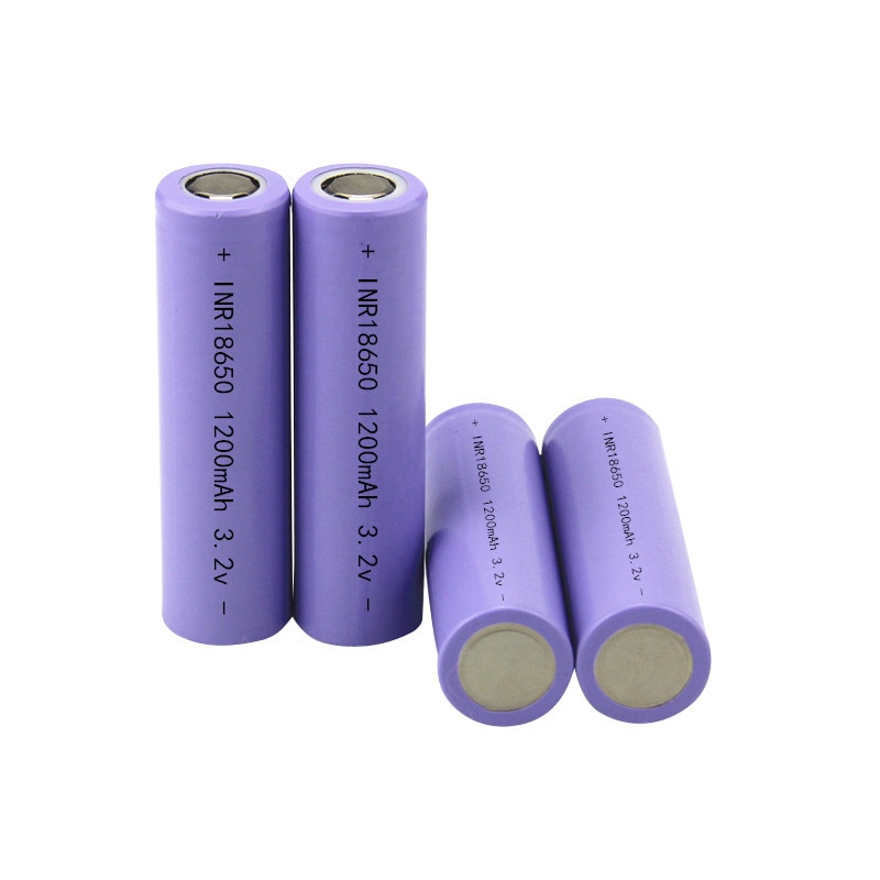 18650 batterien 1200mah INR18650 3,2 V akkus Li io... – Grandado