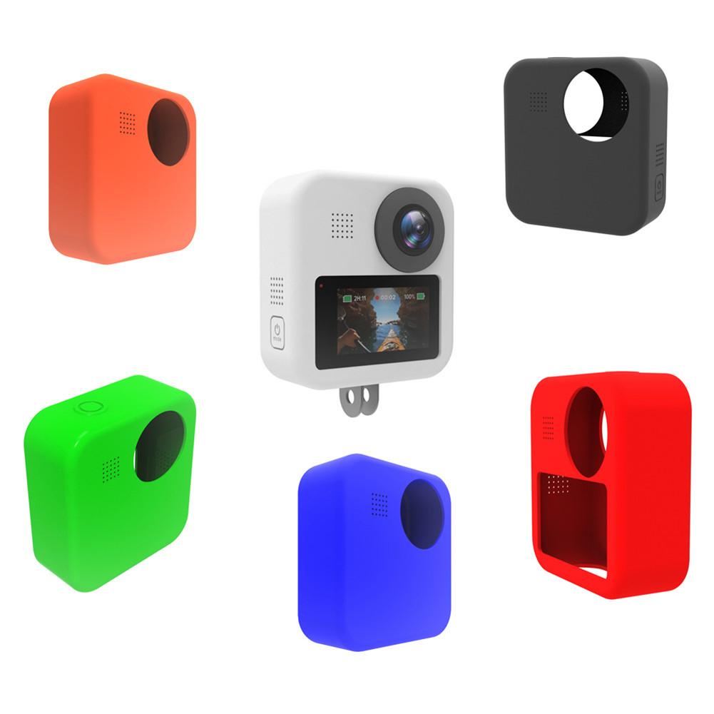 360 Graden Camera Siliconen Case Len Caps Cover Body Beschermhoes Voor Gopro Max Actie Camera Accessoires