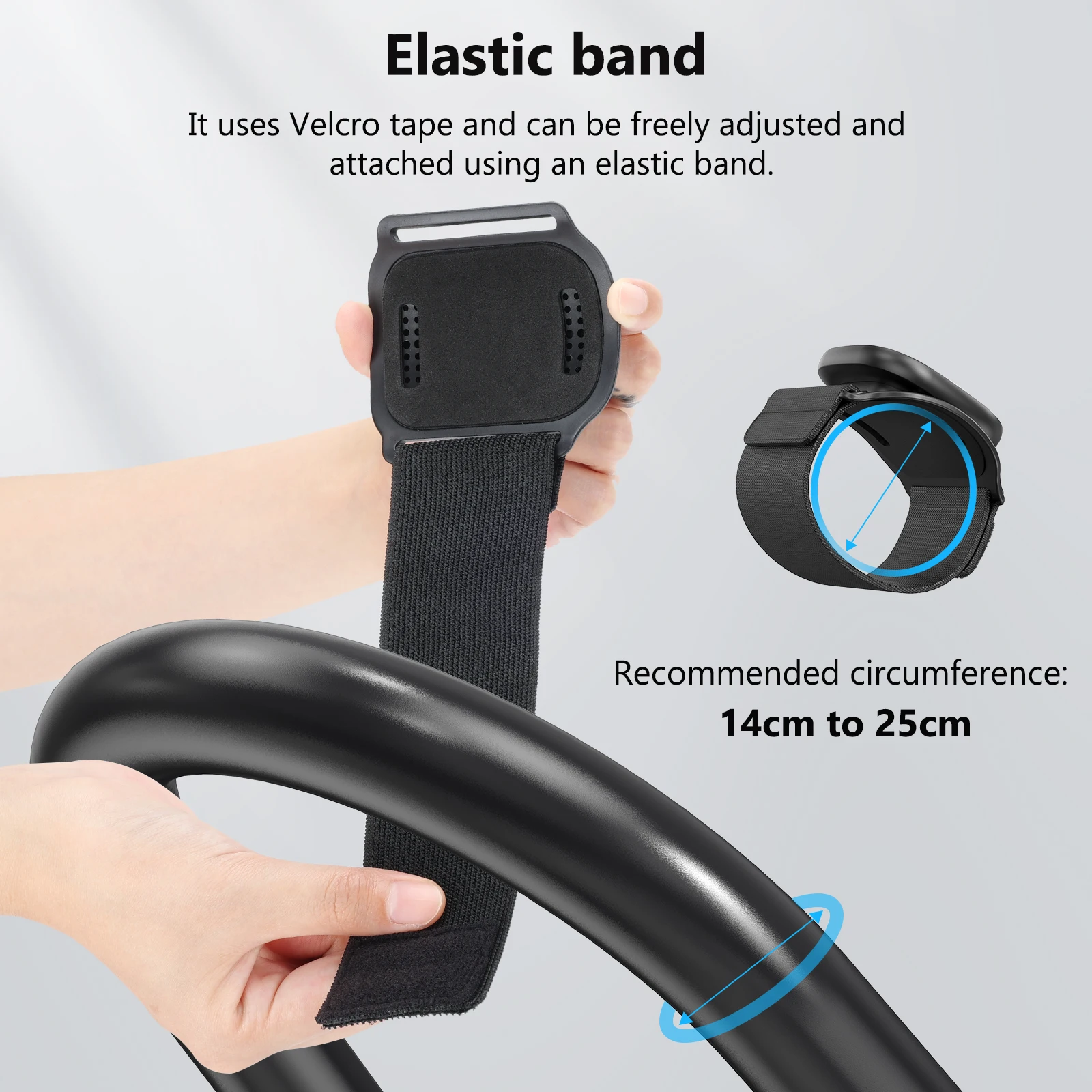 UURig VRIG Phone Magnetic Holder Wrist Strap Bracket Quick Release Arm Band Phone Holder Stand Wristband for Running Cycling