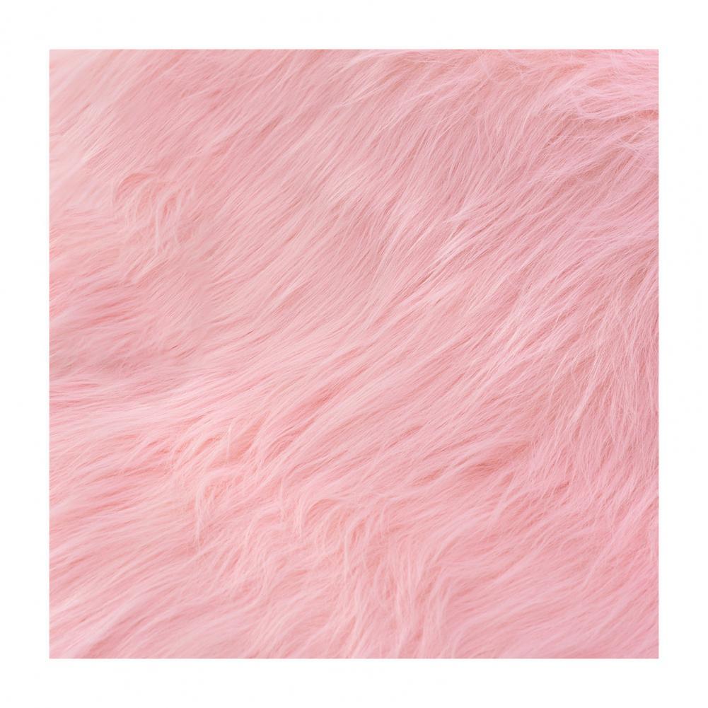 Plush Baby Blanket Super Soft Furry Baby Photography Backdrop Furry Photography Background Cushion Pad Studio Backdrop: Pink / 40x50cm