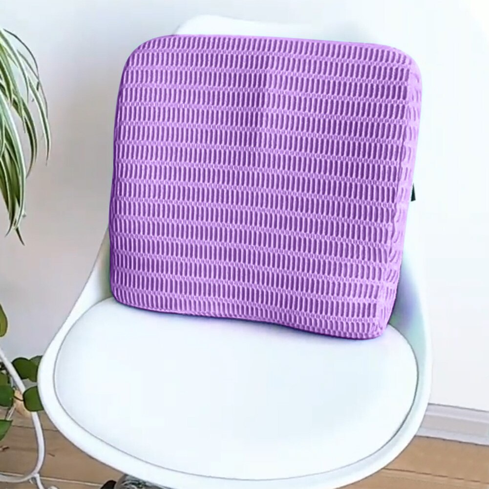 Almohada de respaldo, cojín para asiento de cadera, cojines para asiento Lumbar, cojín para cintura, cojín de masaje, almohada de vuelo compacta, almohadas de viaje