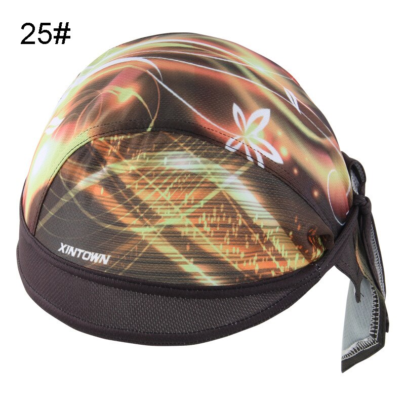 Casquette de cyclisme d'été respirante, bandeau de soleil, écharpe de cyclisme vtt, Bandana de vélo pour hommes, écharpe de tête Pirate: 25