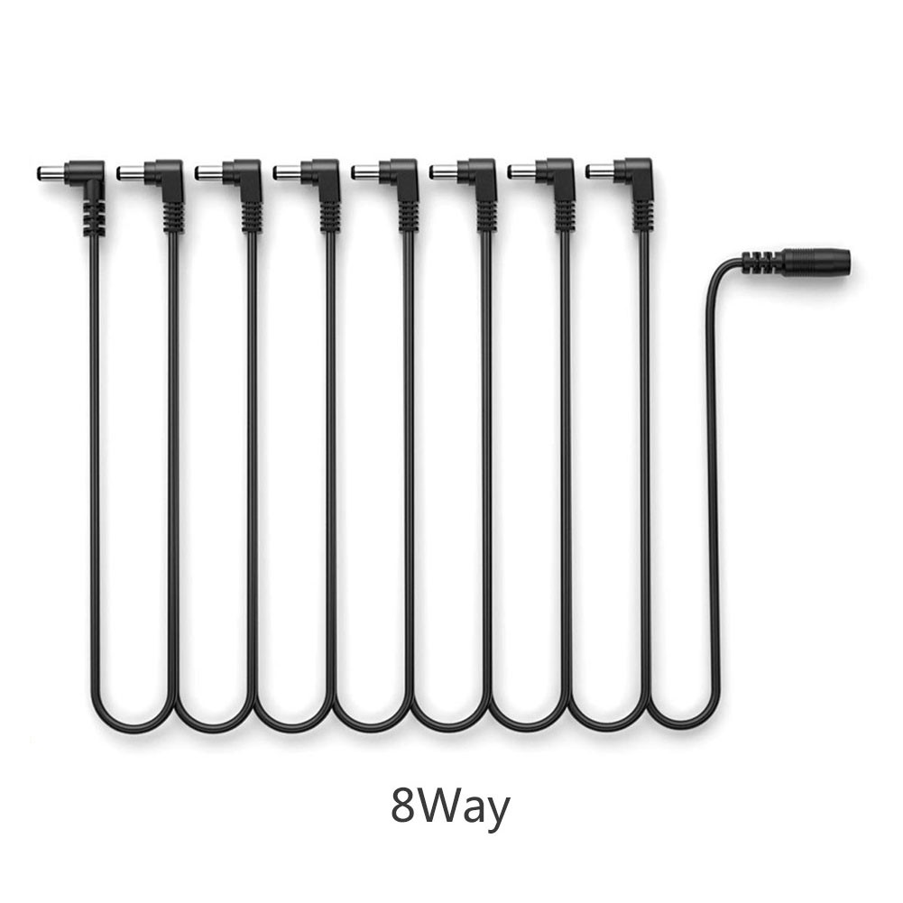 Mais novo útil venda quente portátil confiável margarida corrente cabo margarida divisor de energia fonte 3/4/5/6/8 vias: ROXO