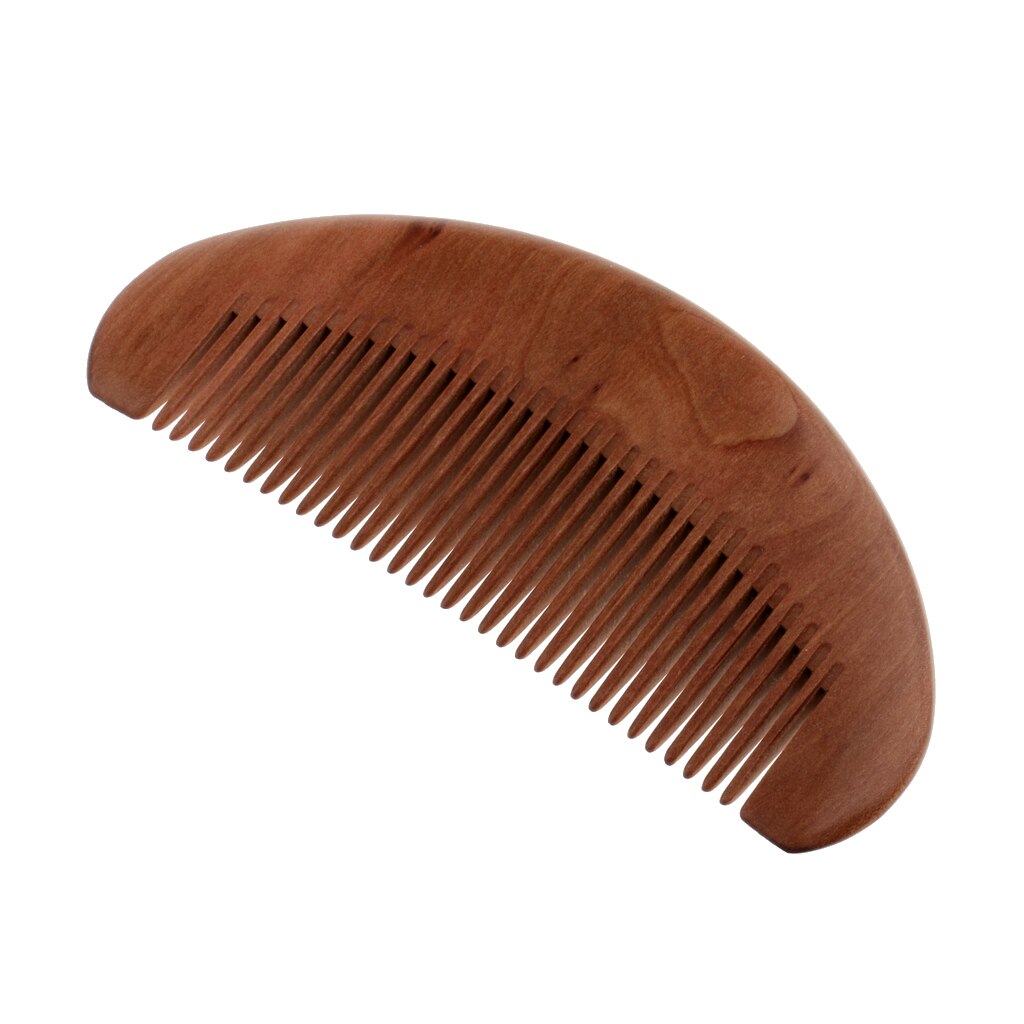 Peachwood Comb Anti-Static Hair Care Detangling Comb Head Massage Fine Teeth