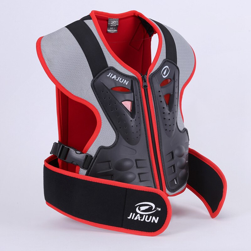 Colete de proteção profissional para crianças, suporte para costas, motocicleta, motocross, skate, proteção